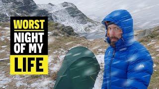 SOLO mountain camp that pushed me to the limit!