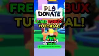 HOW To Get FREE ROBUX In PLS DONATE!