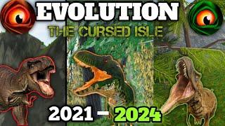 ⏳ EVOLUTION OF THE CURSED ISLE |2021-2024‼️