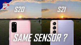 Samsung Galaxy S20 vs Galaxy S21 - Camera Comparison | SAME SENSOR DIFFERENT RESULT?