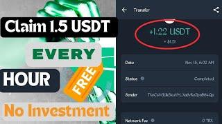 Legit USDT Cloud Miner Without Investment | Earn Tether For Free Daily To Trustwallet Instantly