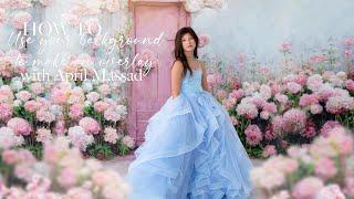How To: Use your backdrop to make floral overlays with April Massad and Babydream Backdrops