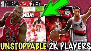 MOST UNSTOPPABLE PLAYERS IN 2K HISTORY! NBA 2K18 SQUAD BUILDER