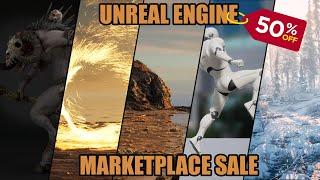 Unreal Engine Marketplace July Sale | Top 10 Assets | 50% Off