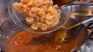 海老カレー炒飯　Shrimp curry fried rice