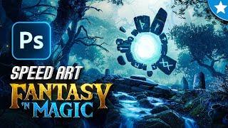 Fantasy & Magic! | Photoshop Speed Art • May Theme Intro