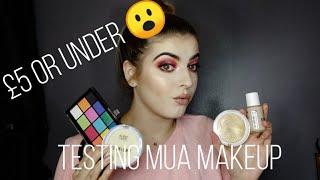 Testing MUA Makeup Full Face!