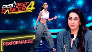 India's Best Dancer S4 | Chitrakshi के Moves ने Judges को हिला कर रख दिया | Performance