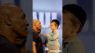 Hasbulla almost slaps Mike Tyson during ceremonial weigh-in