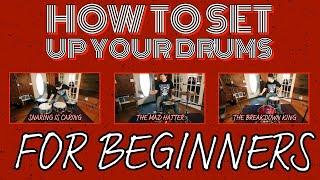 How to set up your drums (for beginners)