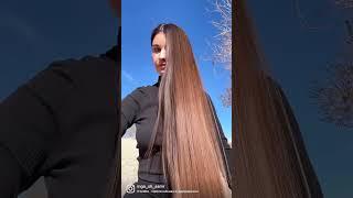 #asmr #longhair #silkyhair #hairflip #hairbrushing #ingashasmr #hairplay