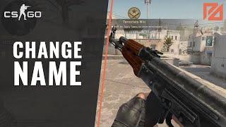 How to Change your Name in CS:GO