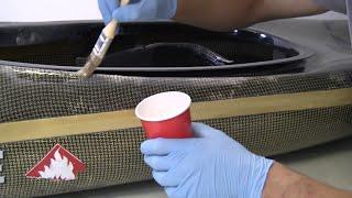 How to Repair a Damaged Composite Canoe or Kayak - Carbon/Kevlar Fibre