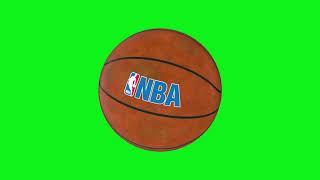 Basketball Ball Green Screen Animation (NBA Edition)