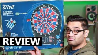 Lidl electronic dart board review and setup