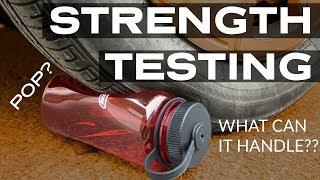 Strength Testing BPA Free Tritan Bottle