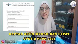 Cara Daftar Akun CPNS dan PPPK 2021