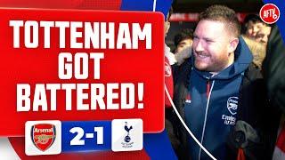 Tottenham Got Battered! (Dan Potts) | Arsenal 2-1 Tottenham