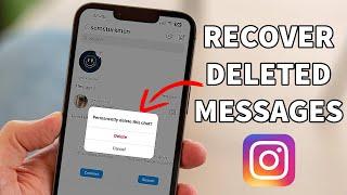 How to Recover Deleted Chats On Instagram 2024 | Recover instagram deleted chats (100% WORKING)