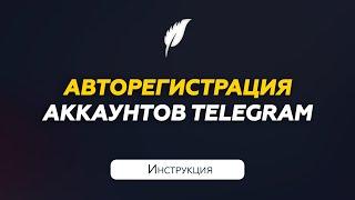 Авторегистрация аккаунтов Телеграм через софт TeleSpace | Инструкция