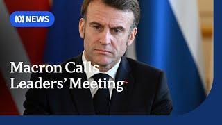 French President warns Europe entering new era amid Trump Ukraine approach | ABC NEWS