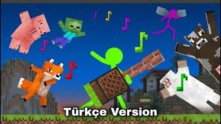 Nota Bloğu Evreni - Animation vs. Minecraft Türkçe Dublaj (Minecraft Vs Animation)Alan Becker Türkçe