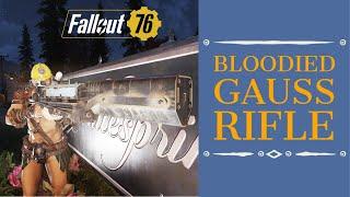 Underrated Weapons: GAUSS RIFLE (bloodied +10% dmg while aiming)- Fallout 76 Wastelanders