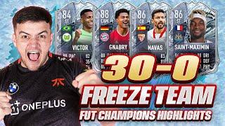 I GOT 30-0 ON FUT CHAMPIONS USING FREEZE PLAYERS ONLY ON FIFA 21!!