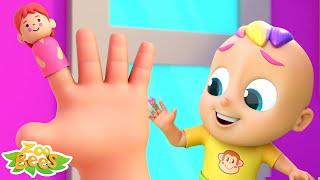 Finger Familienlied Kindervideo von Zoobees herein Deutsche