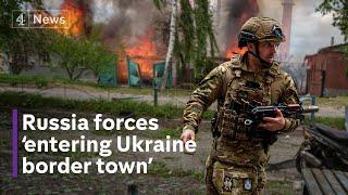 Ukraine Russia war: Putin forces advance on border town near Kharkiv