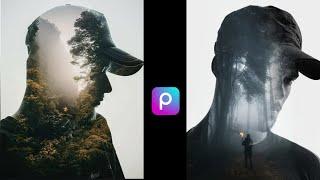 Double exposure photo editing in PicsArt || PicsArt photo editing tutorial #picsart