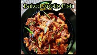 Baked Apollo Fish | Baked Crispy Fish | No Oil Apollo Fish Fry | Healthy Fish Recipe