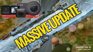 Insta360 One R Firmware Update with NEW SHOTS LAB EFFECTS