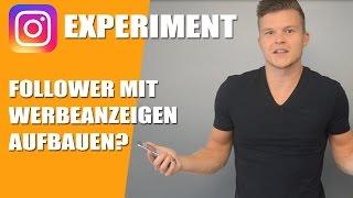 INSTAGRAM Werbung schalten ► Wie viel kostet 1  Follower?