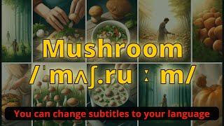 Mushroom meaning with 5 examples