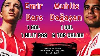 Emir Bars ve Muhlis Dağaşan Jong PSV'yi Taşıdı | İlk Resmi Golleri