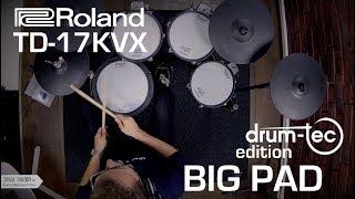 Roland TD-17 KVX electronic drumkit drum-tec edition Big Pad with PDX-100