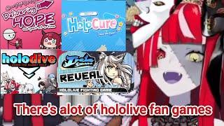 Ollie shows her appreciation for all the Hololive fan games