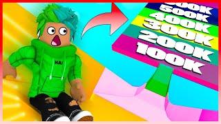 DÜNYANIN EN HIZLI KAYDIRAĞINDAN İNİYORUZ | HOW FAR CAN YOU SLIDE ROBLOX | HAN KRAL EKİP