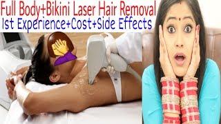 Full Body(Bikini)Laser Hair Removal‍️1st Experience/Cost/ Procedure/Side Effects/Permanent?Natural