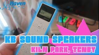 KB Sound Bluetooth Speakers Setup | Kiln Park Haven | Caravan Bluetooth Speakers