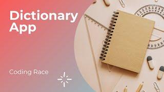 Dictionary App (Devloping) in MIT App Inventor