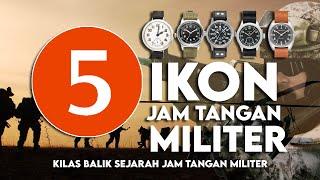 5 IKON JAM TANGAN MILITER yang mungkin kalian BELUM TAU️️Kilas Balik Sejarah Jam Tangan Militer️