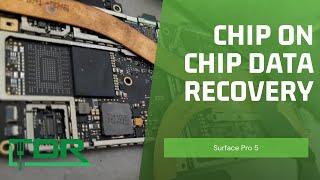 First look on the surface pro 5 Chip on Chip SSD repair-ability (data recovery)