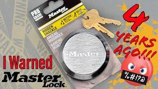 [1612] Master Lock Refuses to Fix This Lock?!?