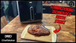 How to cook an amazing steak using the DREO ChefMaker Combi Fryer!