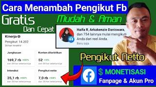 Mudah! Cara Menambah Pengikut Netto Di Facebook || Cara Menambah Followers FB Gratis