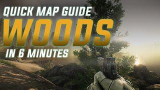 Learn Woods In 6 Minutes - 【Escape from Tarkov】Map Guide #tarkov  #escapefromtarkov