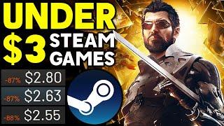 ABSOLUTELY AWESOME STEAM GAMES SUPER CHEAP - GREAT GAMES UNDER $3!