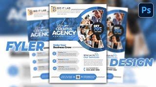 Creative Flyer Design & Tutorial - Adobe Photoshop | BID IT Lab | #flyerdesign #photoshop #tutorial